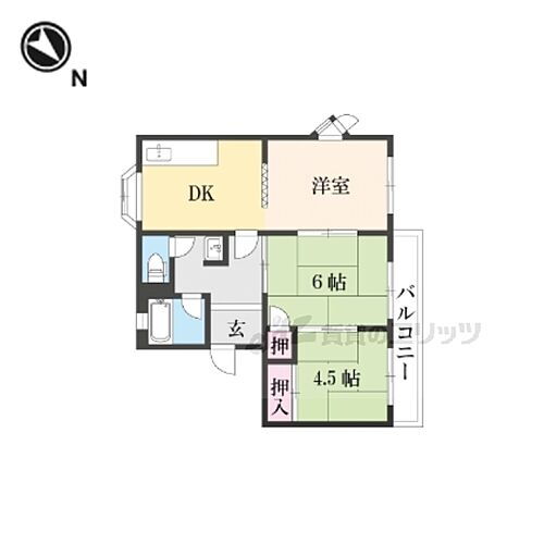 第２ネオコーポ杉田 3階 3DK 賃貸物件詳細