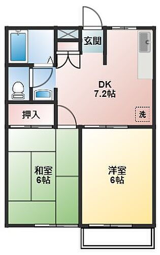 千葉県習志野市鷺沼1丁目 京成津田沼駅 2DK マンション 賃貸物件詳細