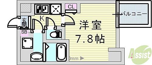 兵庫県神戸市兵庫区三川口町3丁目 兵庫駅 1K マンション 賃貸物件詳細