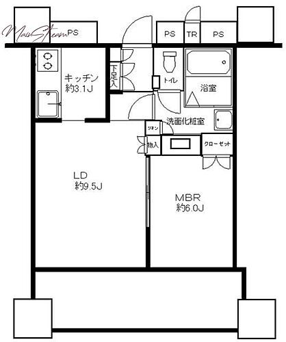 東京都千代田区富士見２丁目 賃貸マンション