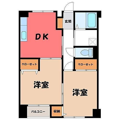 群馬県太田市六千石町 賃貸マンション