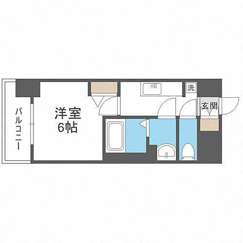 大阪府大阪市東成区玉津3丁目 鶴橋駅 1K マンション 賃貸物件詳細