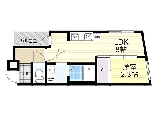 大阪府池田市石橋3丁目 石橋阪大前駅 1LDK アパート 賃貸物件詳細