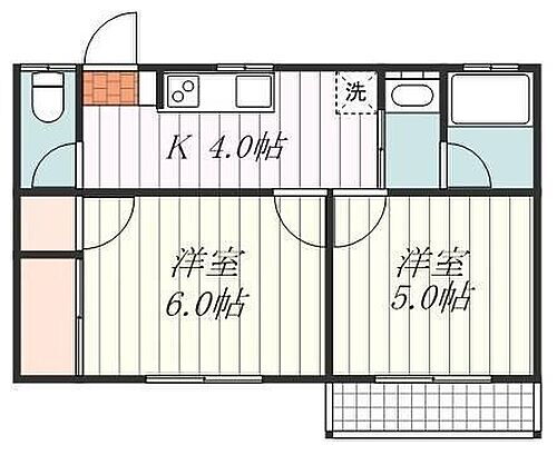 愛媛県松山市姫原2丁目5-39 木屋町駅 2K アパート 賃貸物件詳細