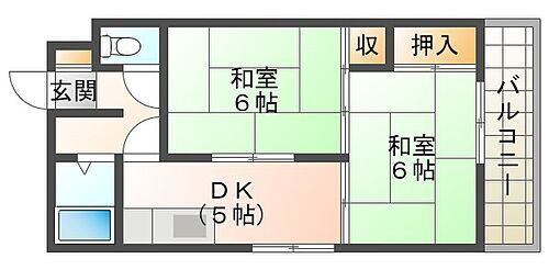 兵庫県神戸市垂水区星が丘1丁目 霞ヶ丘駅 2DK マンション 賃貸物件詳細