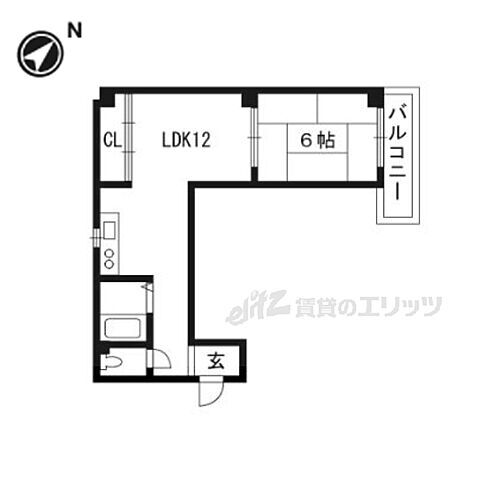 大阪府枚方市桜町 枚方公園駅 1LDK マンション 賃貸物件詳細