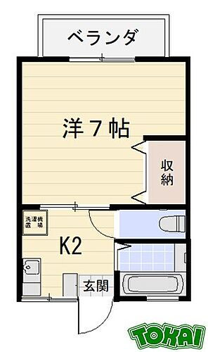 三重県松阪市大津町 東松阪駅 1K アパート 賃貸物件詳細