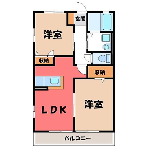 群馬県前橋市高井町１丁目 賃貸アパート