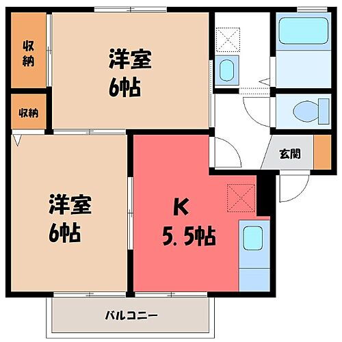 群馬県前橋市総社町植野 賃貸アパート