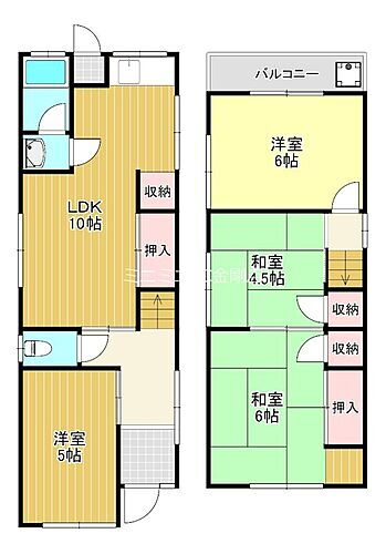 大阪府堺市東区日置荘西町１丁 賃貸一戸建て