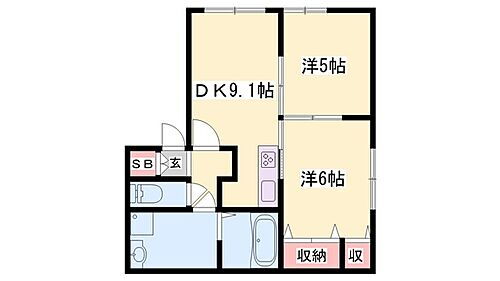 兵庫県三木市末広１丁目 賃貸アパート