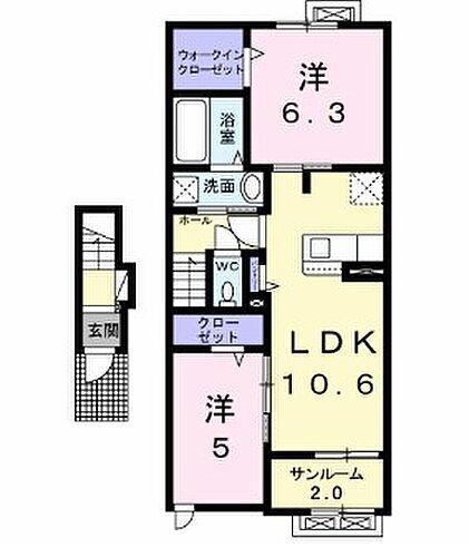 兵庫県朝来市和田山町法興寺 賃貸アパート