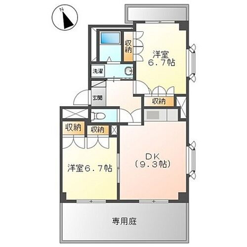 広島県広島市安佐南区東野3丁目 中筋駅 2DK マンション 賃貸物件詳細