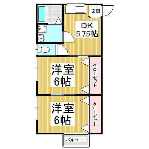 長野県伊那市福島 北殿駅 2DK アパート 賃貸物件詳細