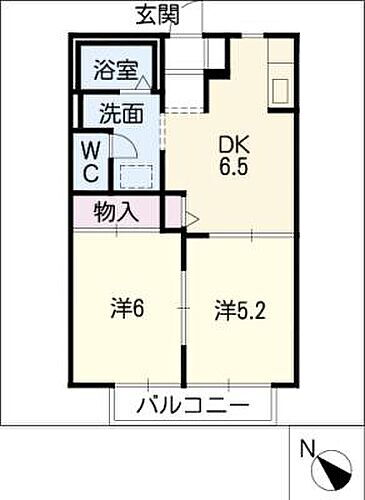 アルジャン室町 1階 2DK 賃貸物件詳細