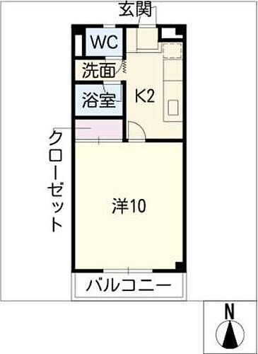 三重県津市一身田平野 江戸橋駅 1K マンション 賃貸物件詳細