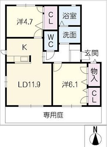 三重県津市高茶屋5丁目 久居駅 2LDK アパート 賃貸物件詳細