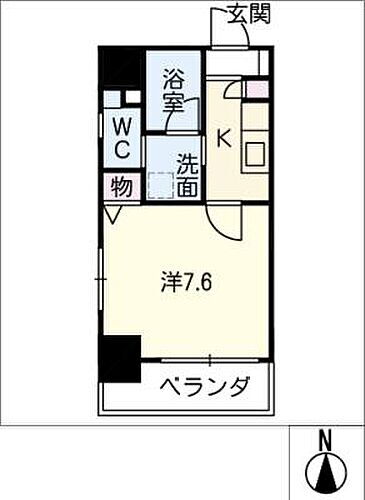 愛知県名古屋市北区若葉通1丁目 志賀本通駅 1K マンション 賃貸物件詳細