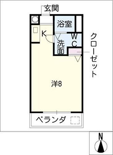朝岡シティマンション 1階 ワンルーム 賃貸物件詳細