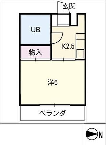 岐阜県岐阜市折立 岐阜駅 1K マンション 賃貸物件詳細