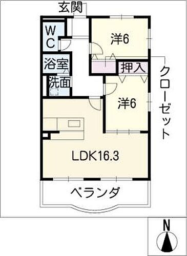 岐阜県可児市大森 下切駅 2LDK マンション 賃貸物件詳細