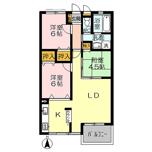 鳥取県米子市西福原3丁目 3LDK マンション 賃貸物件詳細