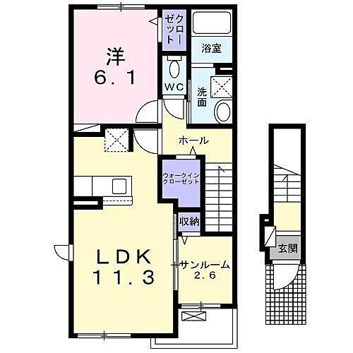 大阪府大阪狭山市茱萸木５丁目 賃貸アパート