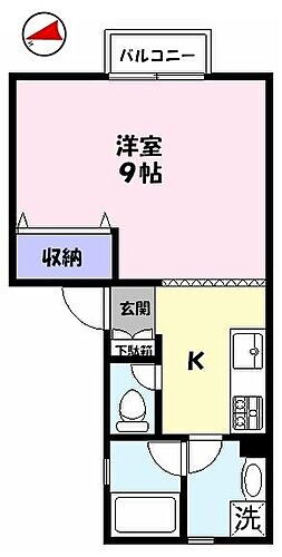 鳥取県米子市米原6丁目17-30 後藤駅 1K アパート 賃貸物件詳細