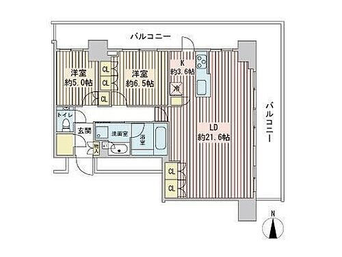 ライオンズタワー札幌 28階 2LDK 賃貸物件詳細