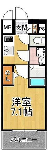 Ｓ－ＦＯＲＴ大正リヴィエール 2階 1K 賃貸物件詳細