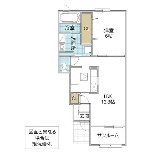 茨城県水戸市酒門町 水戸駅 1LDK アパート 賃貸物件詳細