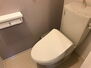 エスパシオ　　エレガンテ 温水洗浄便座付きのトイレです。