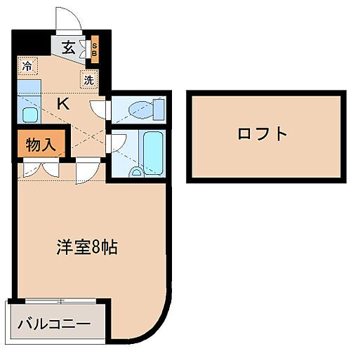 宮城県仙台市宮城野区銀杏町 陸前原ノ町駅 1K マンション 賃貸物件詳細