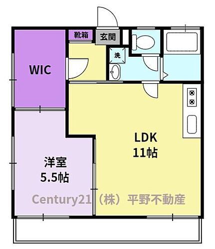 千本杉コーポ 5階 1LDK 賃貸物件詳細