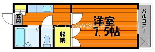 岡山県倉敷市下庄 中庄駅 1K アパート 賃貸物件詳細