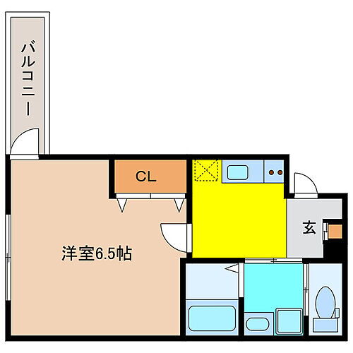 滋賀県大津市朝日が丘１丁目 大津駅 1K アパート 賃貸物件詳細