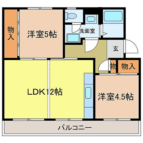 大阪府河内長野市木戸3丁目 千代田駅 2LDK マンション 賃貸物件詳細