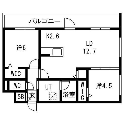 北海道千歳市末広4丁目2 千歳駅 2LDK マンション 賃貸物件詳細
