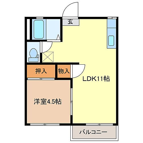 三重県津市垂水 阿漕駅 1LDK アパート 賃貸物件詳細