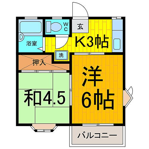 徳島県鳴門市鳴門町高島字山路175 2K アパート 賃貸物件詳細