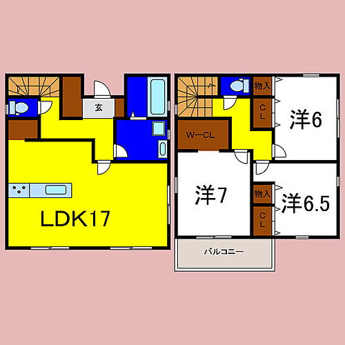 リナージュ北島 3LDK 賃貸物件詳細