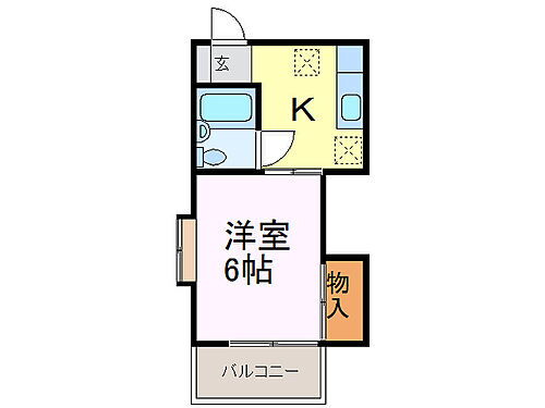 茨城県古河市平和町 古河駅 1K アパート 賃貸物件詳細