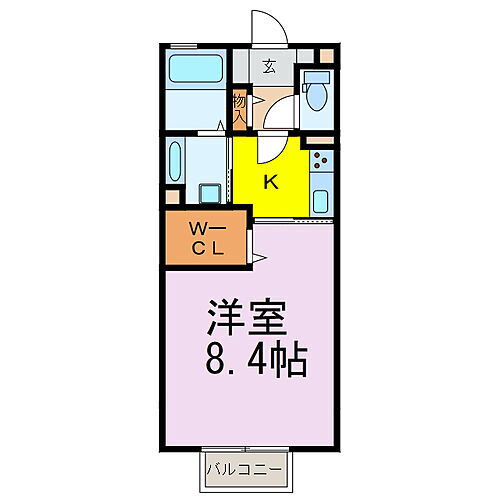茨城県古河市駒羽根 古河駅 1K アパート 賃貸物件詳細