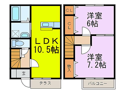 埼玉県加須市平永 南羽生駅 2LDK 一戸建て 賃貸物件詳細