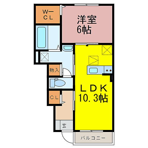 埼玉県行田市桜町2丁目 東行田駅 1LDK アパート 賃貸物件詳細