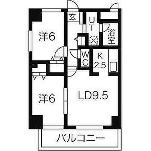 北海道札幌市中央区北十二条西16丁目1-26 桑園駅 2LDK マンション 賃貸物件詳細