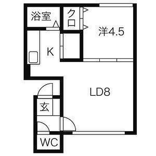 北海道札幌市中央区北十七条西15丁目1-25 桑園駅 1LDK アパート 賃貸物件詳細