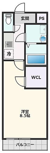 大阪府吹田市内本町2丁目17-10 吹田駅 1K アパート 賃貸物件詳細