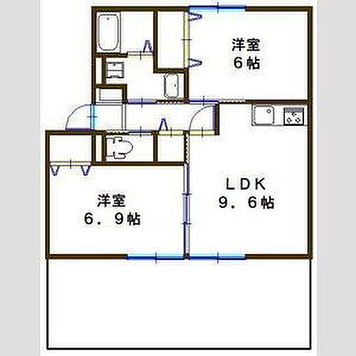 兵庫県三木市上の丸町 賃貸アパート