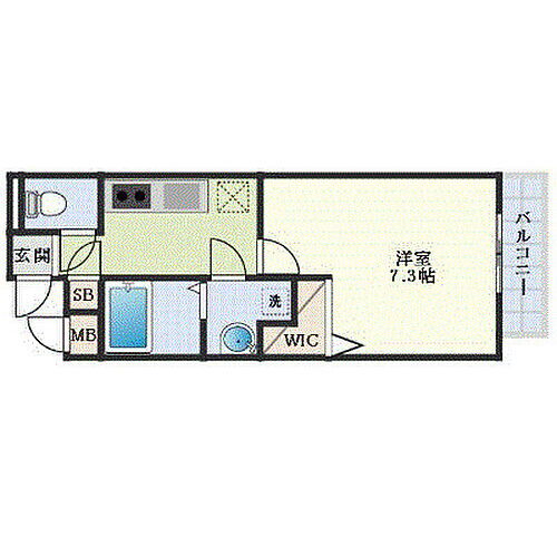 大阪府大阪市東淀川区菅原1丁目7-17 ＪＲ淡路駅 1K アパート 賃貸物件詳細